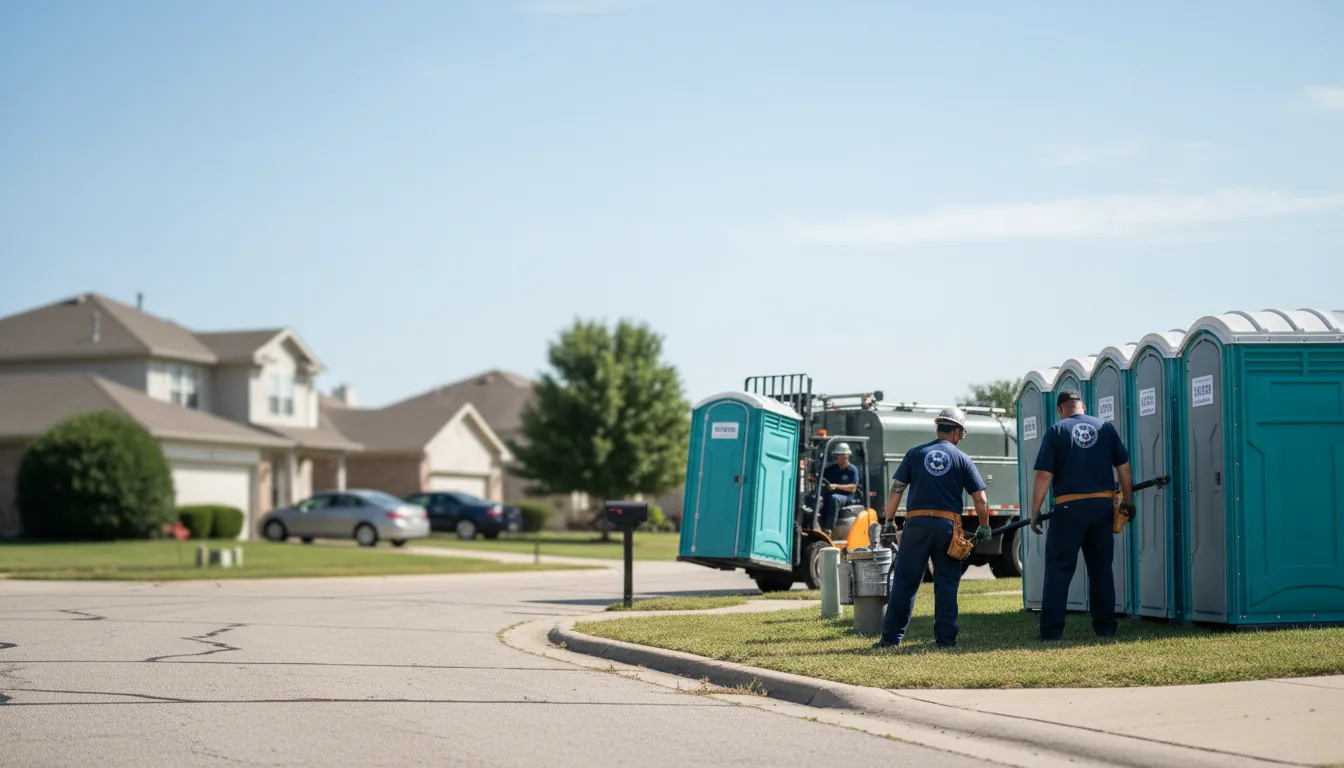 Porta Potty Rental in Olive Branch, IL near me
